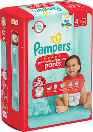 Windeln Premium Protection Pants Gr.4 Maxi (9-15kg), Single Pack Pampers