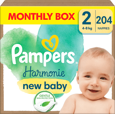 new baby pleny, velikost 2 Pampers Harmonie