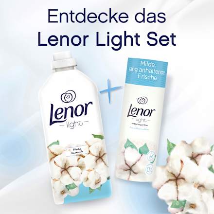 Weichspüler Light Frische Baumwollblüte Lenor