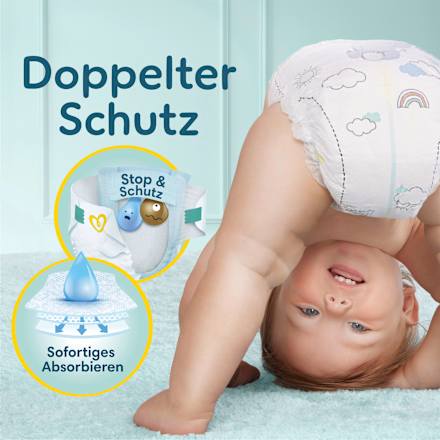 Windeln Premium Protection Gr.4 Maxi (9-14kg), Big Pack Pampers