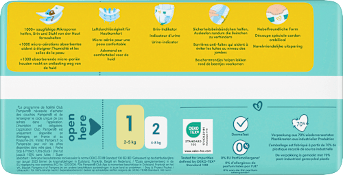 Windeln Premium Protection Gr. 1 Newborn (2-5 kg) Pampers