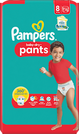 Baby Pants Baby Dry Gr.8 Extra Large (19+ kg) Pampers baby-dry