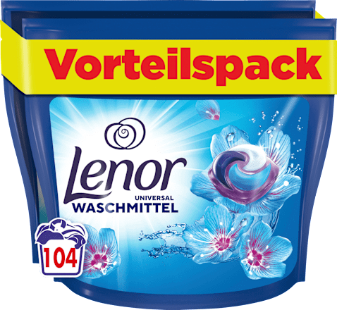Vollwaschmittel Pods Aprilfrisch (2x52 Pods) Lenor