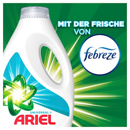 Vollwaschmittel flüssig Febreze ARIEL