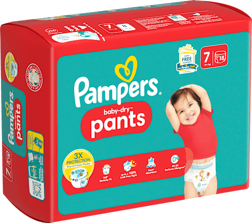 Baby Pants Baby Dry Gr.7 Extra Large (17+ kg) Pampers