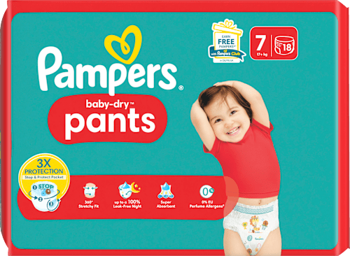 Baby Pants Baby Dry Gr.7 Extra Large (17+ kg) Pampers