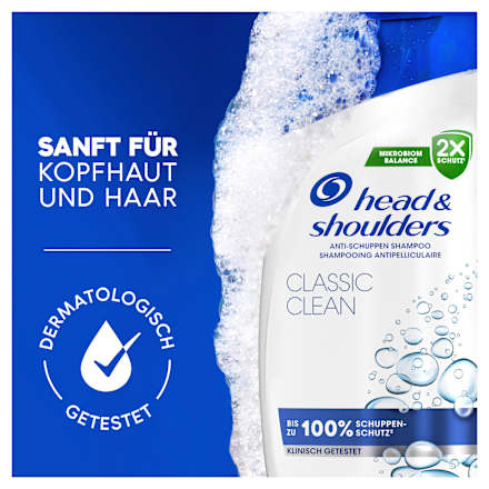 Anti-Schuppen Shampoo Classic Clean Reisegröße head&shoulders