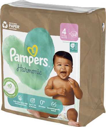 Pieluchy Harmonie rozmiar 4, 9-14 kg Pampers Harmonie