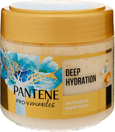 Hidratáló hajpakolás Deep Hydration, száraz, károsodott hajra PANTENE PRO-V