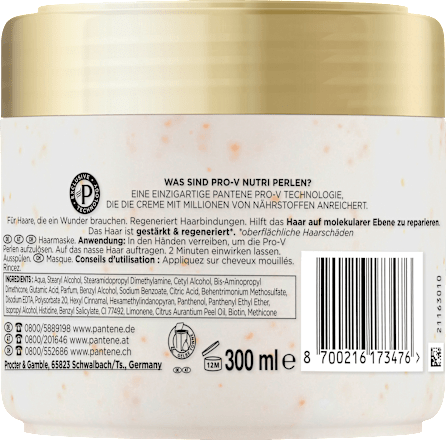 Haarkur miracles Bond Repair Intensive Haarmaske PANTENE PRO-V