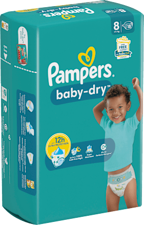Windeln Baby Dry Gr.8 Extra Large (17+ kg) Pampers