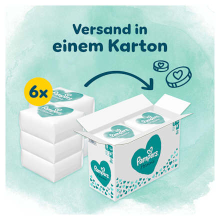 Windeln Gr. 3 Midi (6-10 kg) Monatspackung Pampers Harmonie