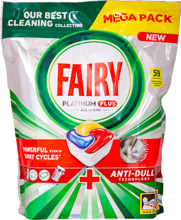 PLATINUM PLUS tablete za mašinu za sudove FAIRY