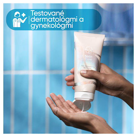 Telový peeling Bikini Skin Smoothing Exfoliant Satin Care