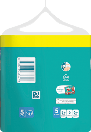 Windeln Baby Dry Gr.5 Junior (11-16kg), Big Pack Pampers