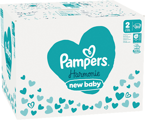 Windeln Harmonie Gr.2 Mini (4-8 kg), Monatsbox Pampers Harmonie