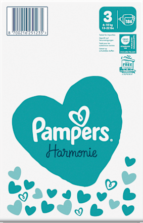 Windeln Harmonie Gr.3 Midi (6-10 kg), Monatsbox Pampers Harmonie