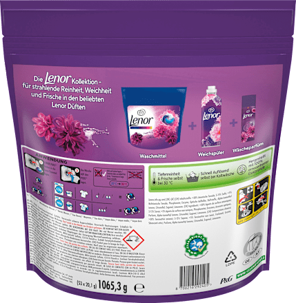 Colorwaschmittel Pods Amethyst Blütentraum Lenor