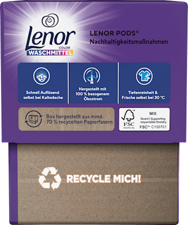 Colorwaschmittel Amethyst Blütentraum Pods Lenor