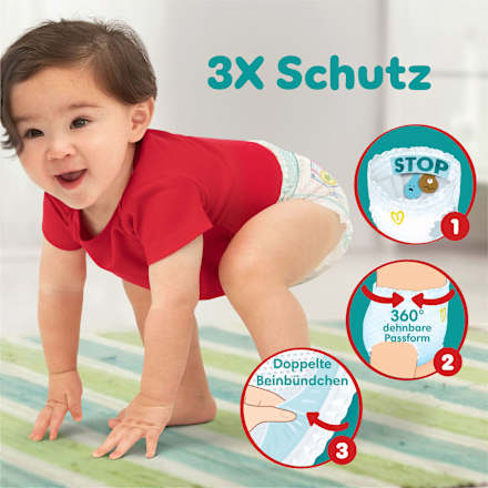 Baby Pants Baby Dry Gr.5 Junior (12-17kg), Big Pack Pampers baby-dry