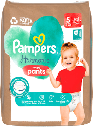 Pieluchomajtki Harmonie rozmiar 5, 12-17 kg Pampers Harmonie
