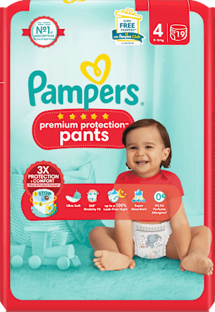 Windeln Premium Protection Pants Gr.4 Maxi (9-15kg), Single Pack Pampers