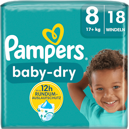 Windeln Baby Dry Gr.8 Extra Large (17+ kg) Pampers
