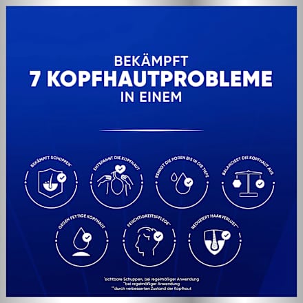 Shampoo Anti-Schuppen ProExpert 7 gegen hartnäckige Schuppen head&shoulders