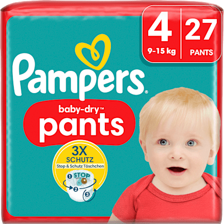Baby Pants Baby Dry Gr.4 Maxi (9-15 kg) Pampers