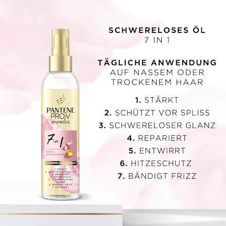 Haarkur miracles 7in1 Haaröl Spray PANTENE PRO-V