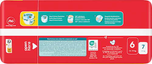 Baby Pants Baby Dry Gr.6 Extra Large (14-19kg), Big Pack Pampers