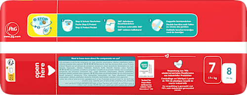 Baby Pants Baby Dry Gr.7 Extra Large (17+kg), Big Pack Pampers