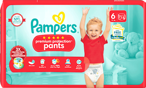Baby Pants Premium Protection Gr. 6 Extra Large (15+ kg) Pampers