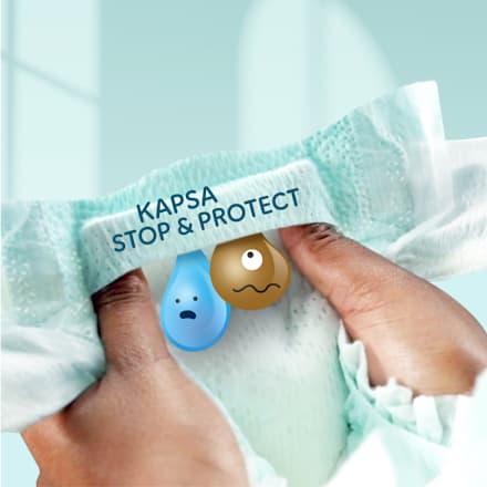 pleny, měsíční box, velikost 1 Pampers Premium Care