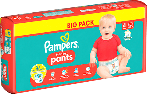Baby Pants Baby Dry Gr.4 Maxi (9-15kg), Big Pack Pampers