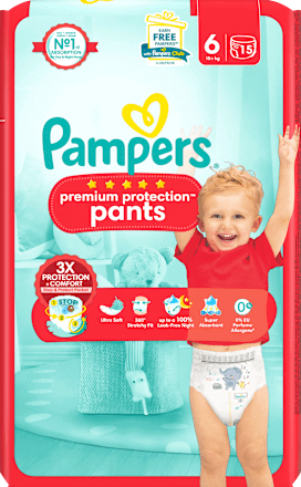Baby Pants Premium Protection Gr. 6 Extra Large (15+ kg) Pampers
