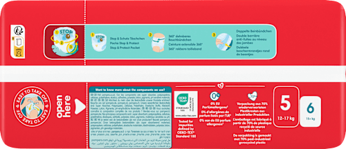 Windeln Premium Protection Pants Gr.5 Junior (12-17kg) Pampers premium protection