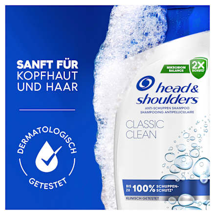 Shampoo Anti-Schuppen Classic Clean Reisegröße head&shoulders