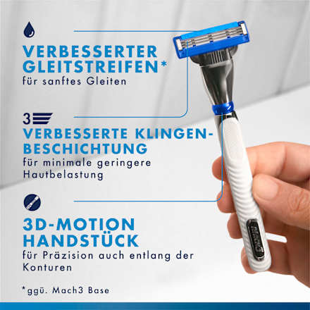 Rasierer, Mach3 Turbo 3D Gillette
