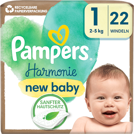 Windeln Harmonie Gr.1 new baby (2-5 kg) Pampers Harmonie