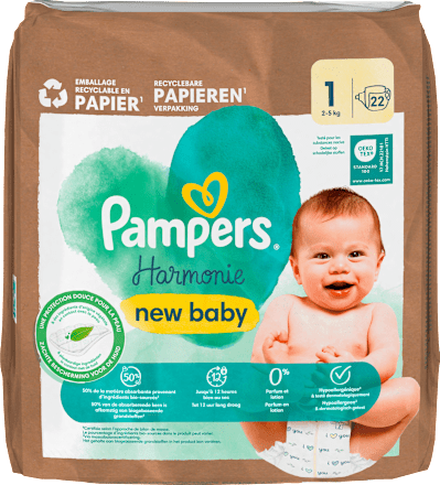 Windeln Harmonie Gr.1 new baby (2-5 kg) Pampers Harmonie