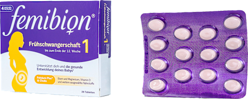 Tabletten Frühschwangerschaft 1 Femibion