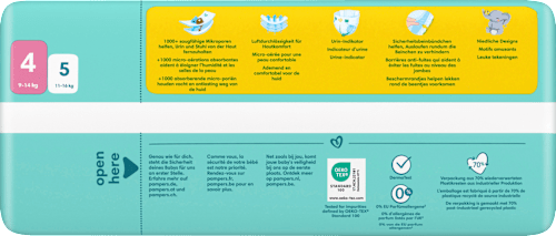 Windeln Premium Protection Gr. 4 Maxi (9-14 kg) Pampers
