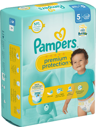 Windeln Premium Protection Gr. 5 Junior (11-16 kg) Pampers