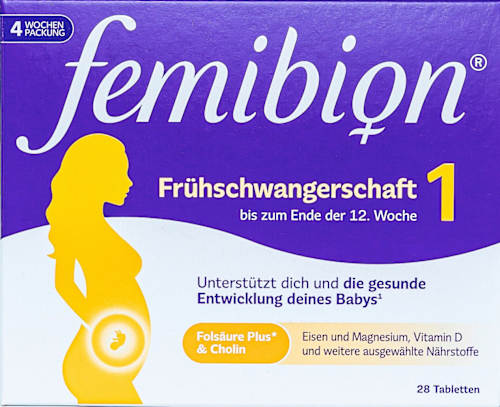 Tabletten Frühschwangerschaft 1 Femibion