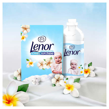 Vollwaschmittel Pulver Sensitiv		 Lenor