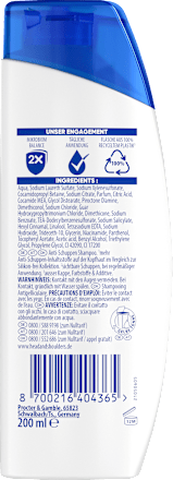 Shampoo Anti-Schuppen Classic Clean head&shoulders