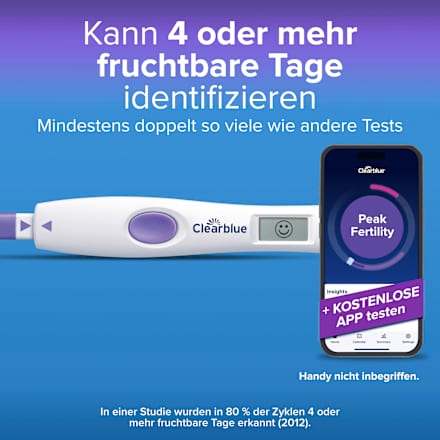 Ovulationstest Fortschrittlich & Digital Clearblue