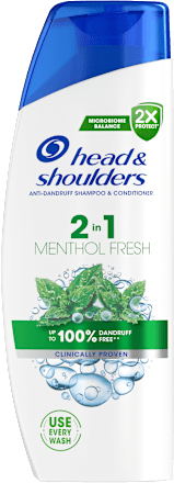 Menthol šampon za kosu 2in1 head&shoulders