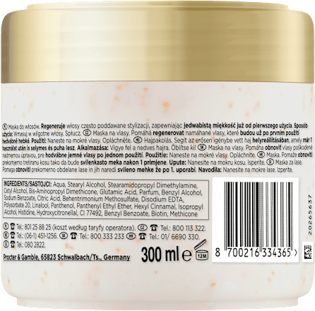 Maska do włosów regenerująca Hair Rescue PANTENE PRO-V